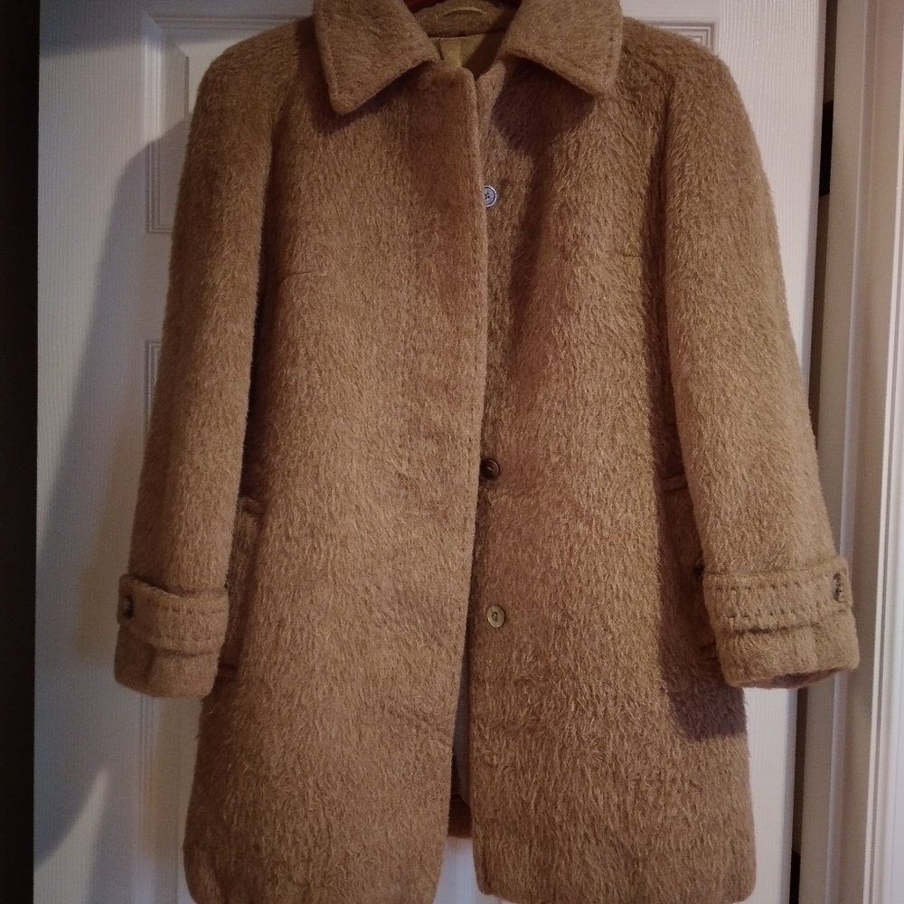 Vintage Llama Wool Coat